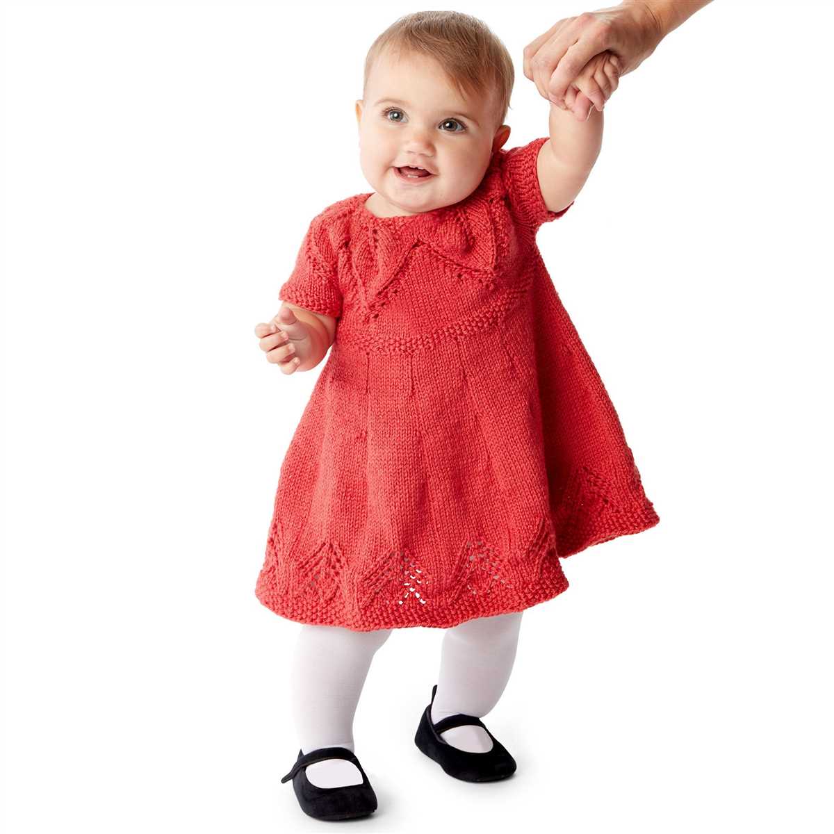 Fairy leaves dress knitting pattern