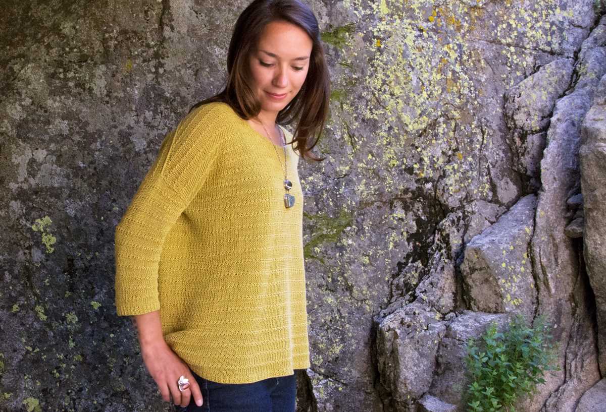 Spring sweater knitting patterns