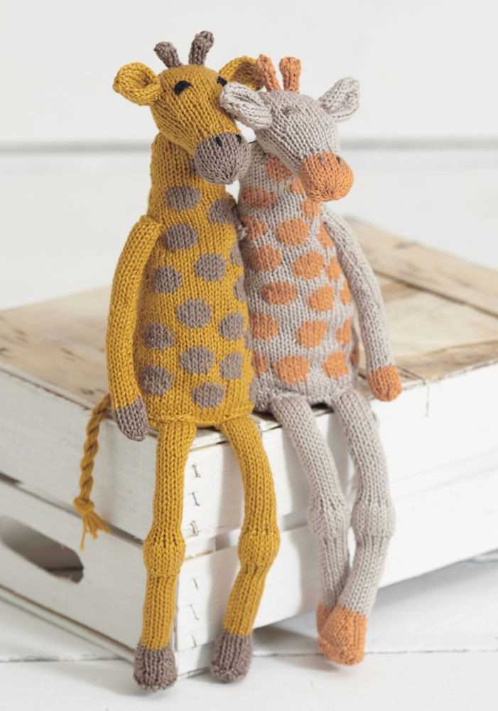 Geoffrey giraffe knitting pattern