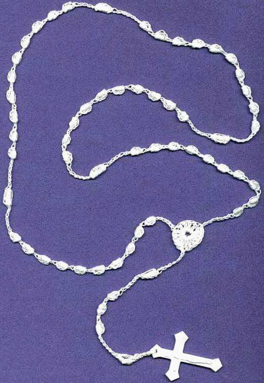Knit rosary pattern