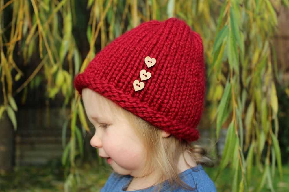 Free knit baby hat patterns