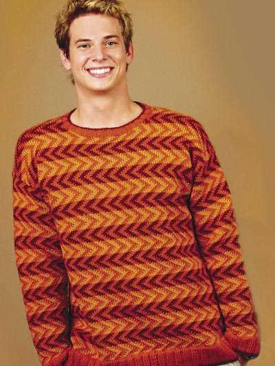 Mens pullover sweater knitting pattern free
