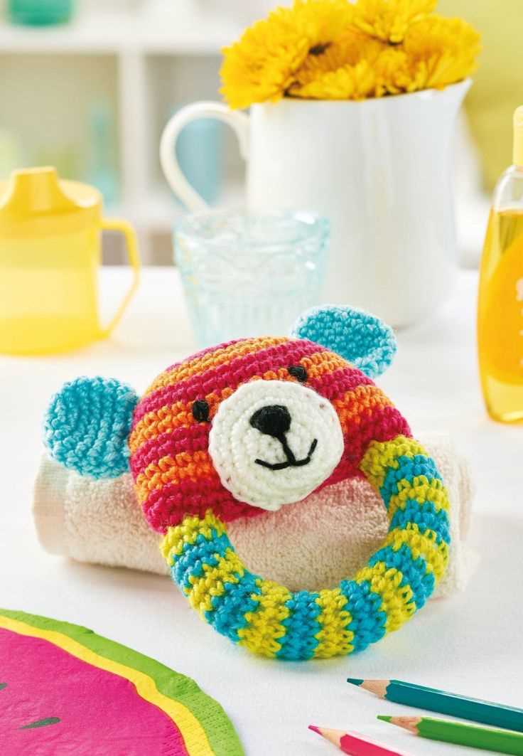 Knitted rattle pattern free