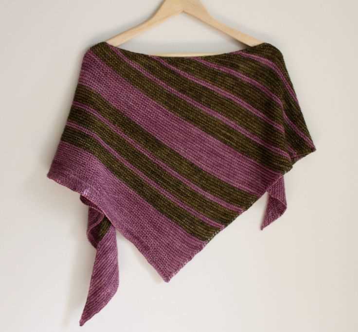 Asymmetrical scarf knitting pattern free