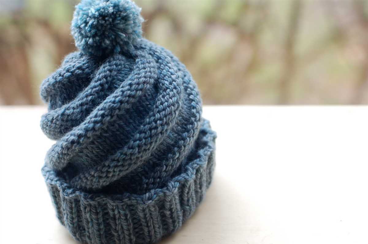 Night cap knitting pattern