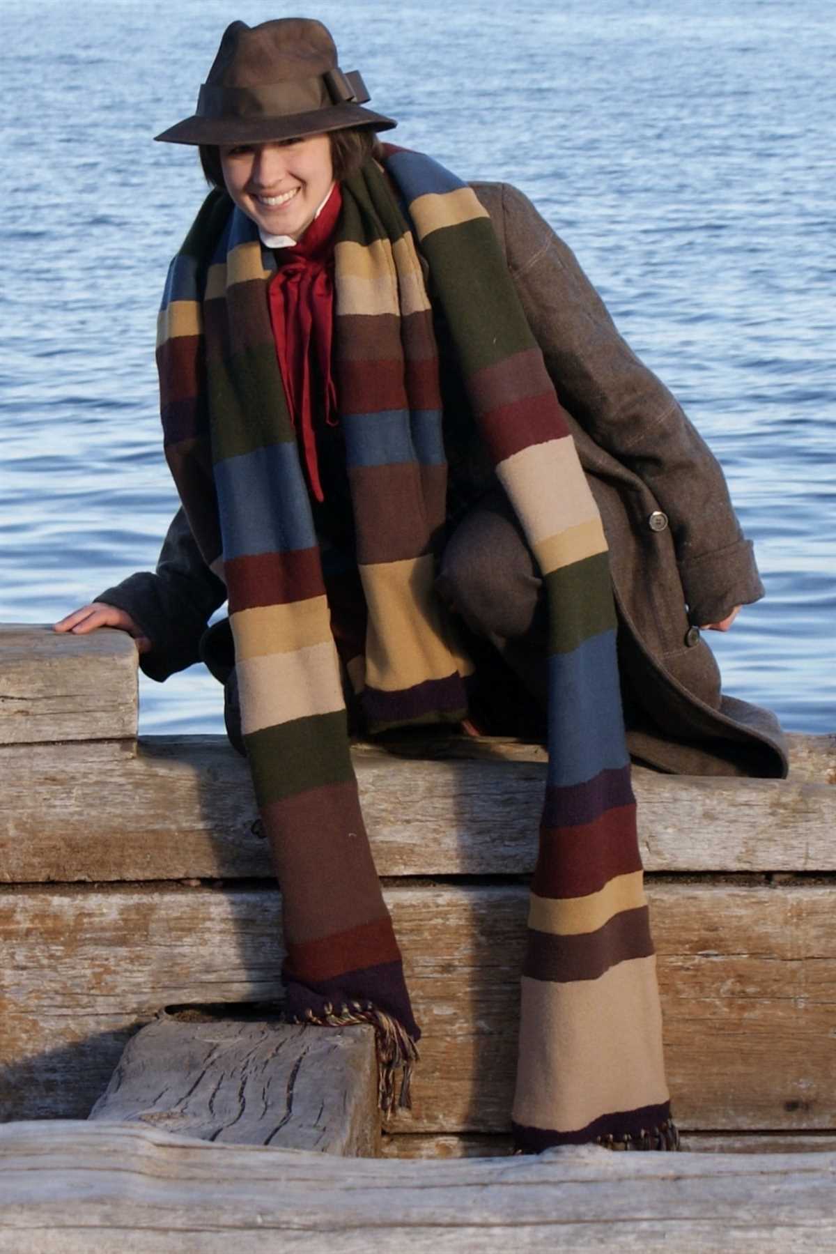 Fourth doctor scarf knitting pattern