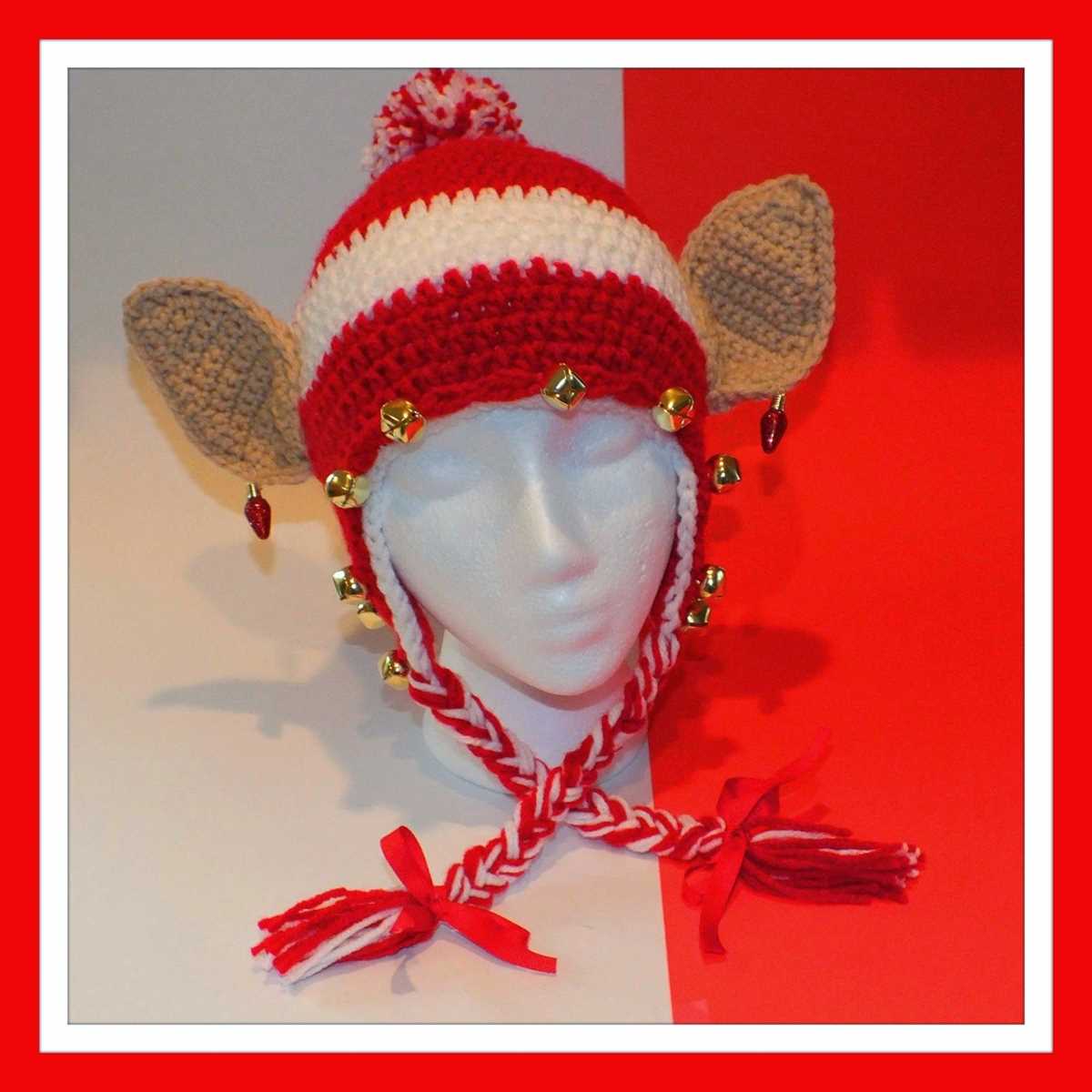 Knitted elf hat pattern for adults free
