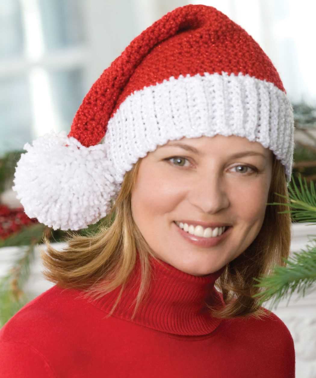 Knitted elf hat pattern for adults