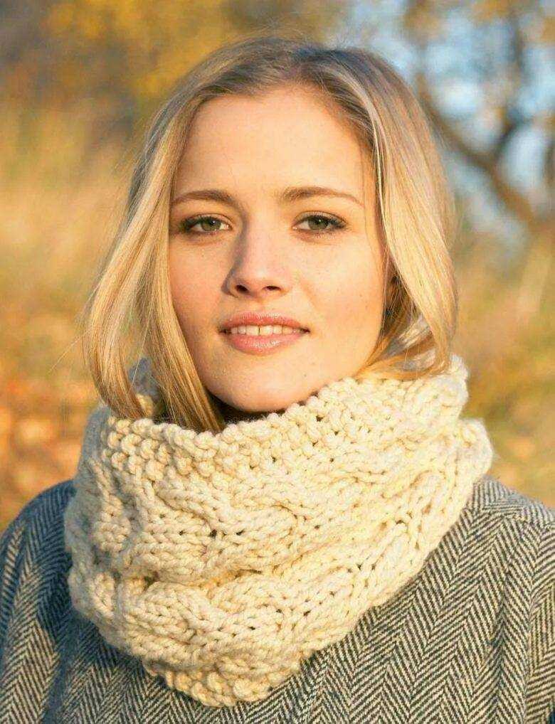 Chunky snood knitting pattern
