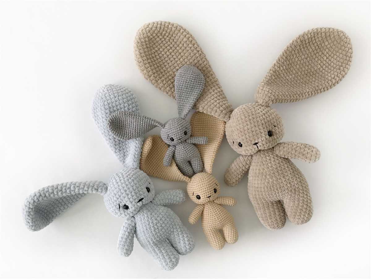 Knitted toy rabbit patterns free