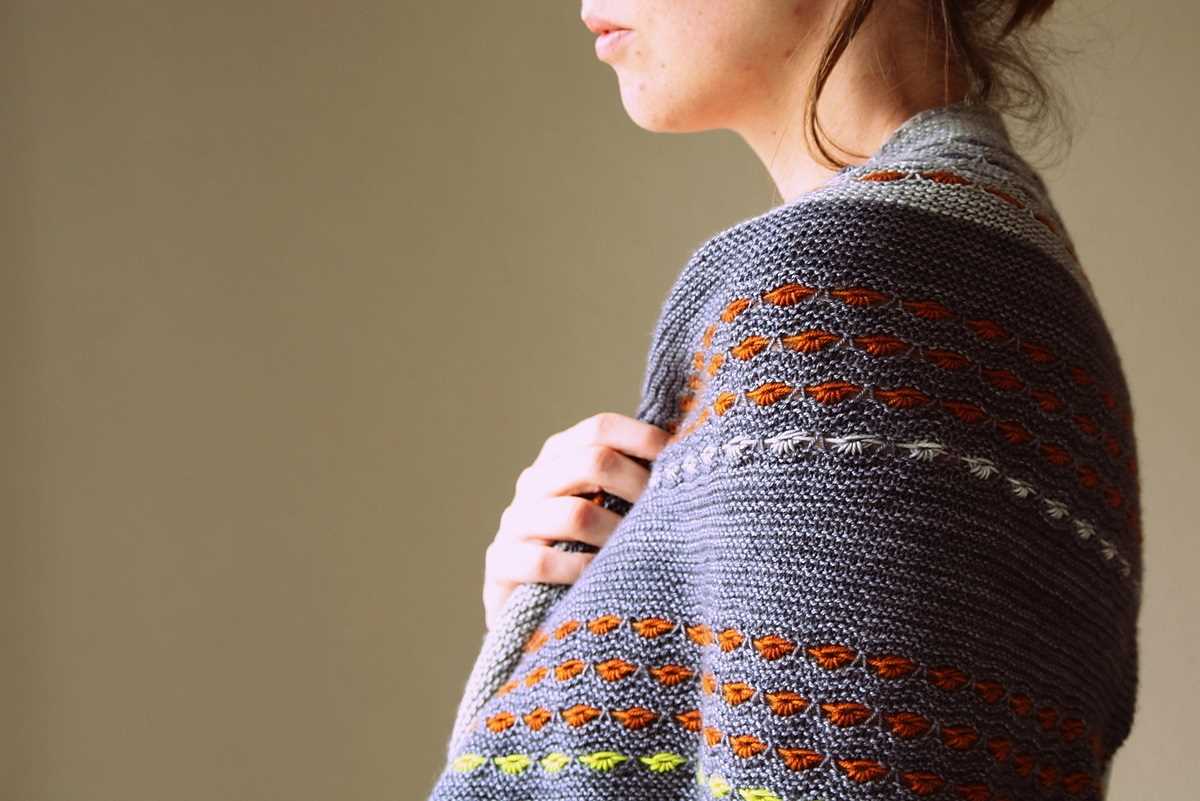Face warmer knitting pattern