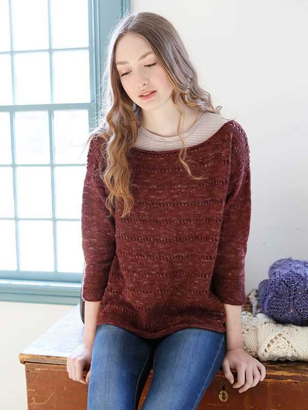 Big comfy sweater knitting pattern