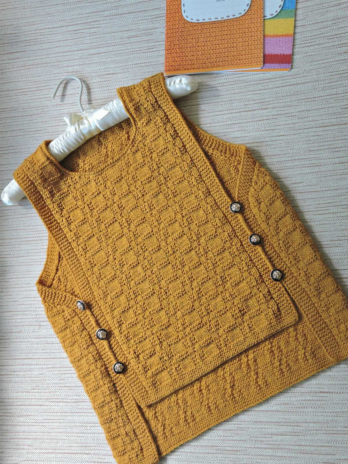 Knit sweater vest free pattern