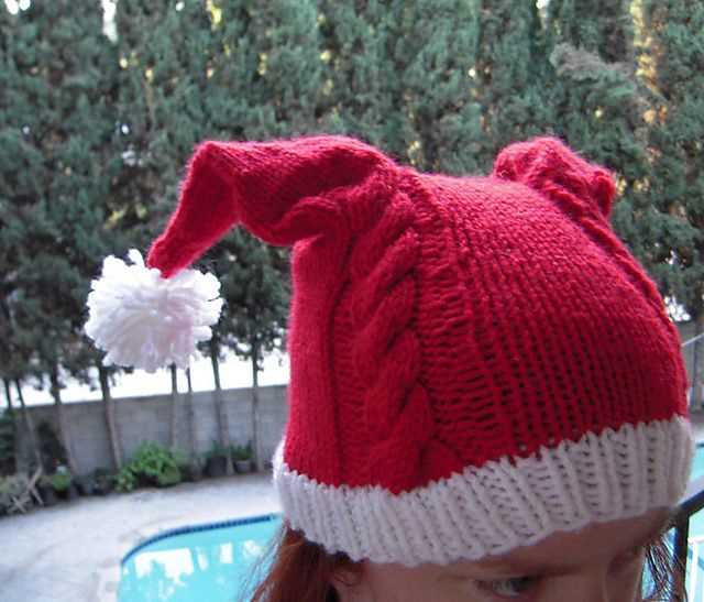 Large santa knitting pattern