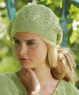 2 needle beret knitting pattern