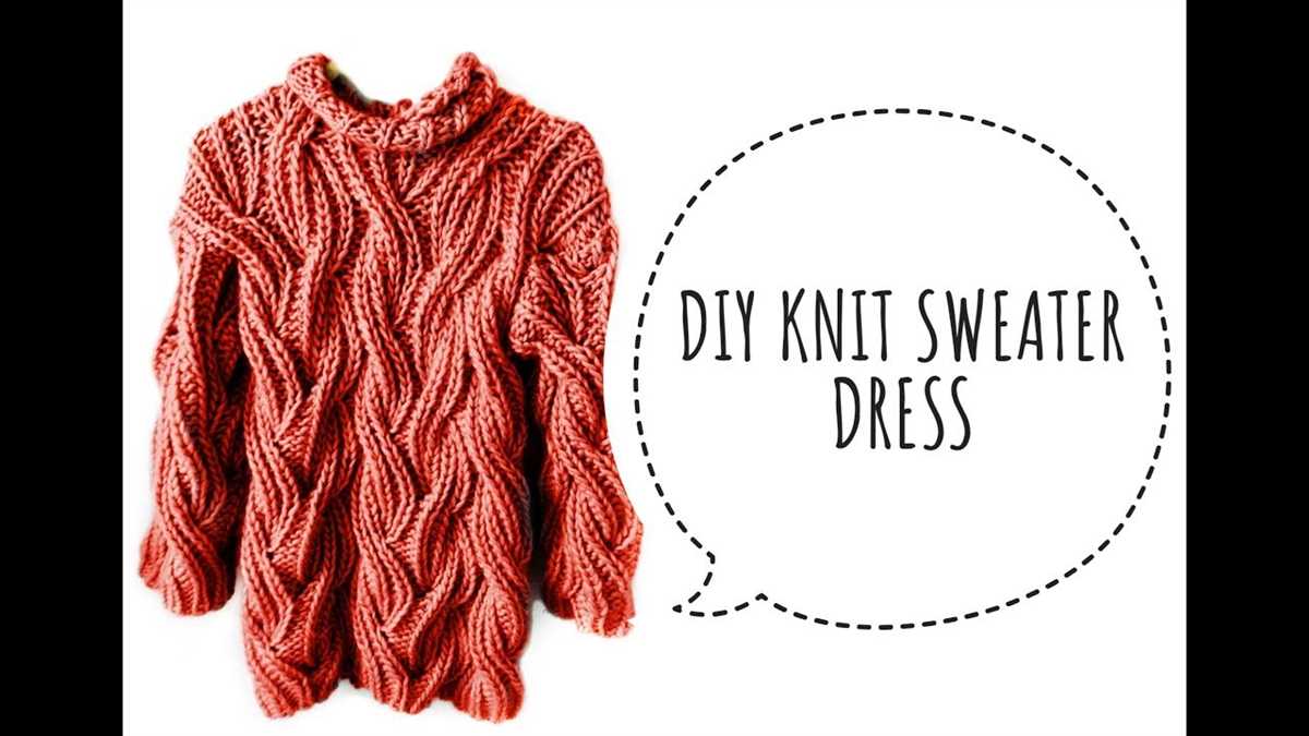 Beginner sweater knitting pattern