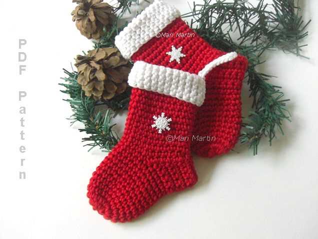 Knit pattern stocking