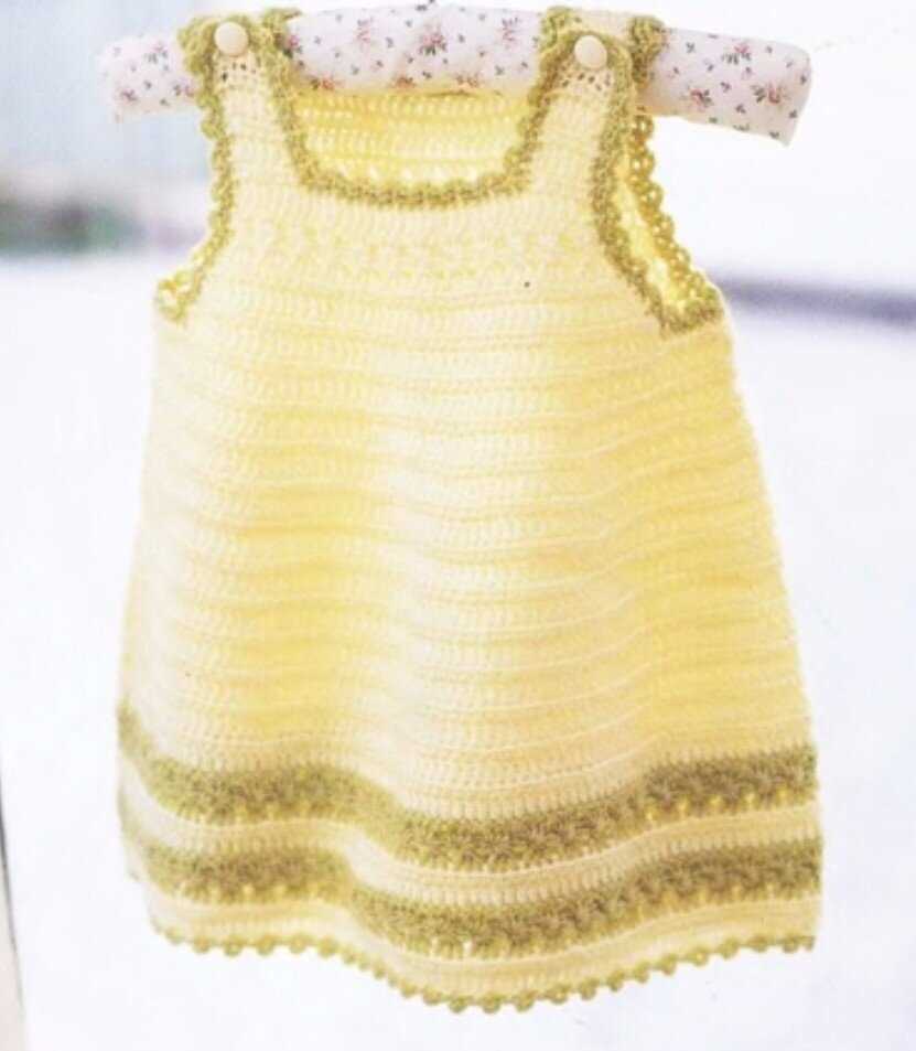 Pinafore knitting pattern
