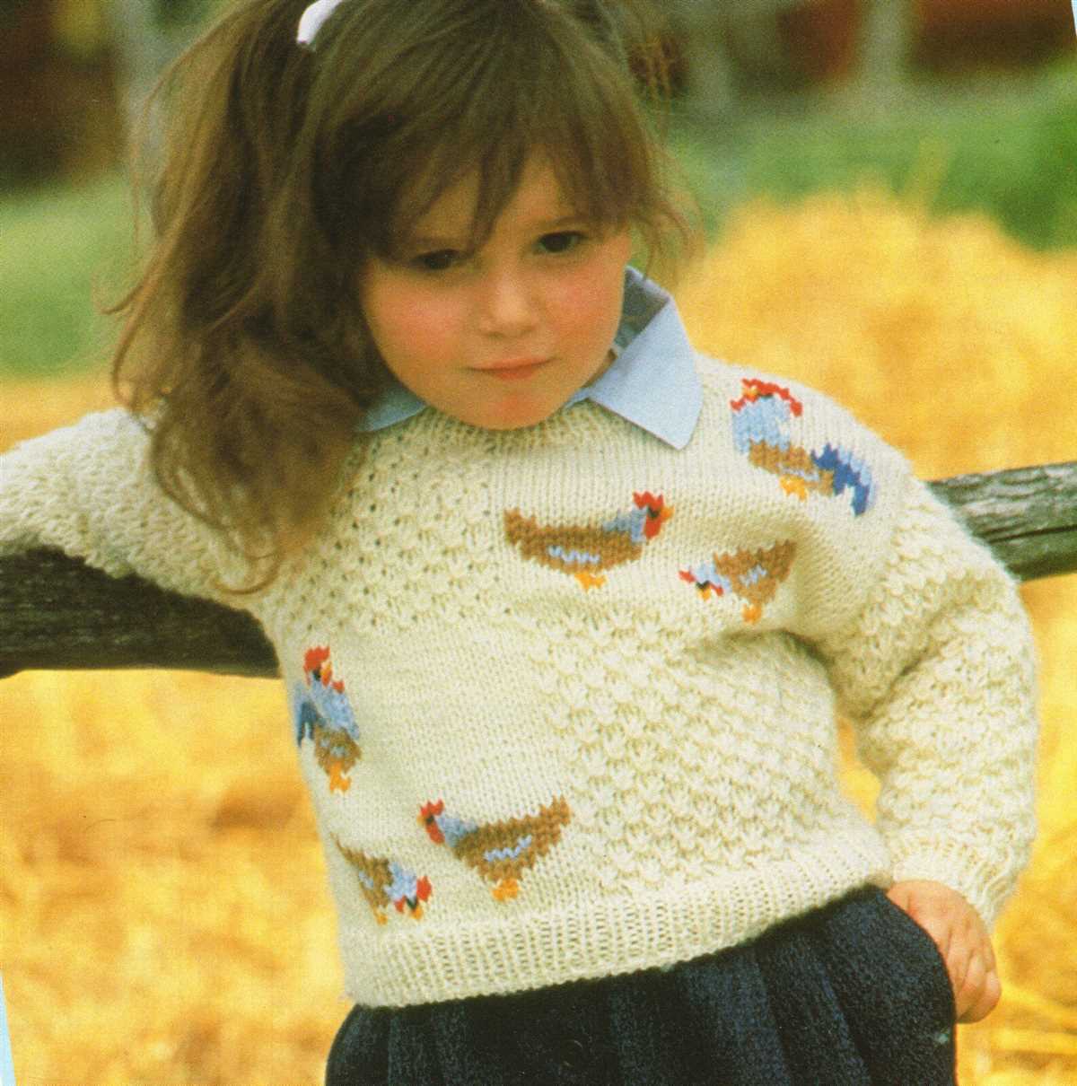 Knitting pattern for chicken jumpers