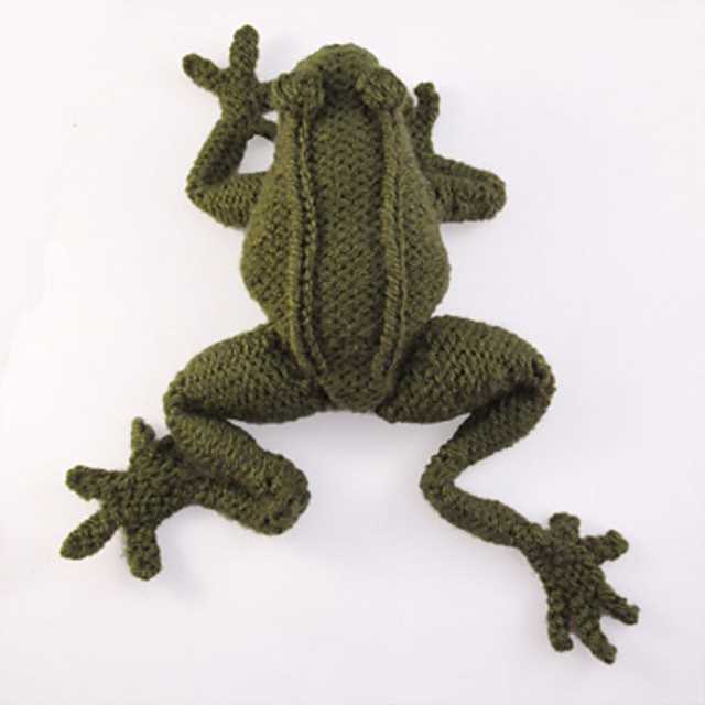 Knitting frog pattern