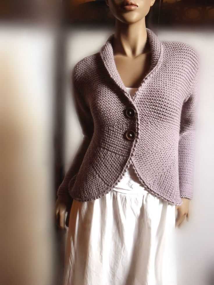 Knitting pattern jacket