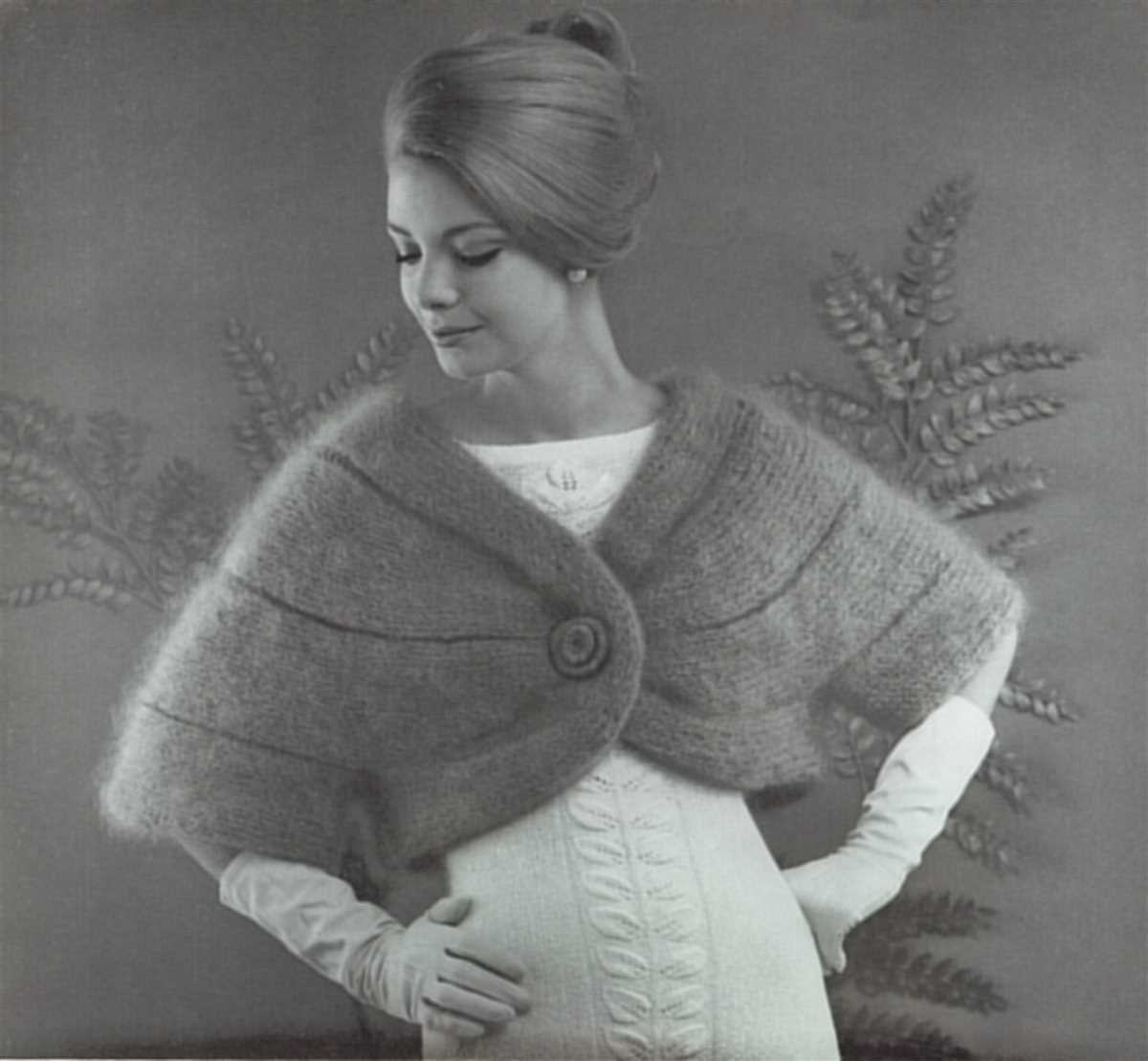 Vintage shrug knitting pattern
