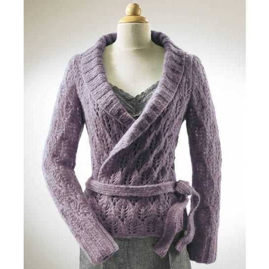 Free lace cardigan knitting patterns