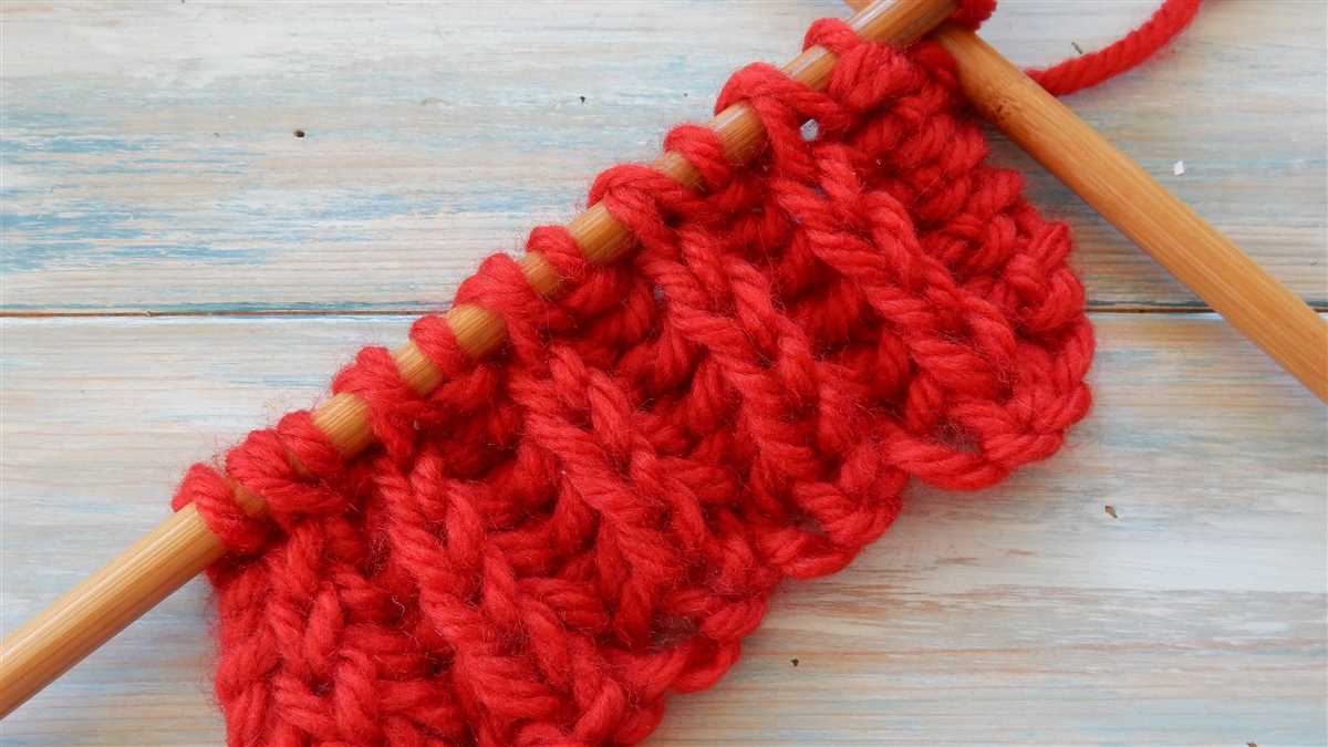 Ribbing patterns for knitting