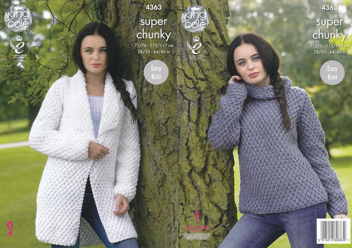 Easy chunky knit patterns
