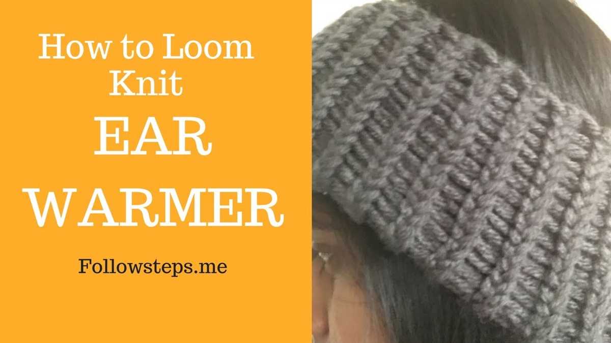 Loom knitted headband patterns