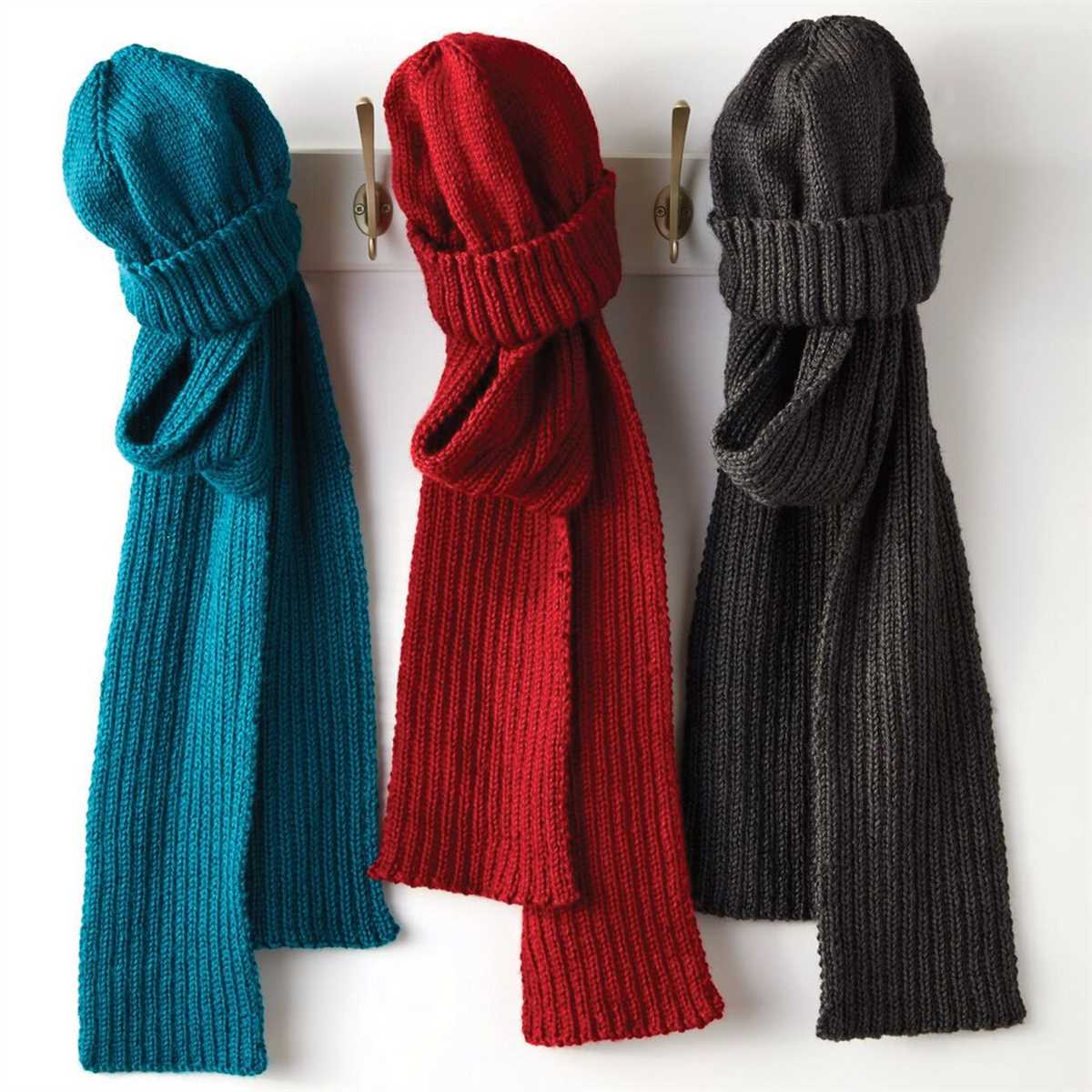 Basic scarf knitting pattern for beginners