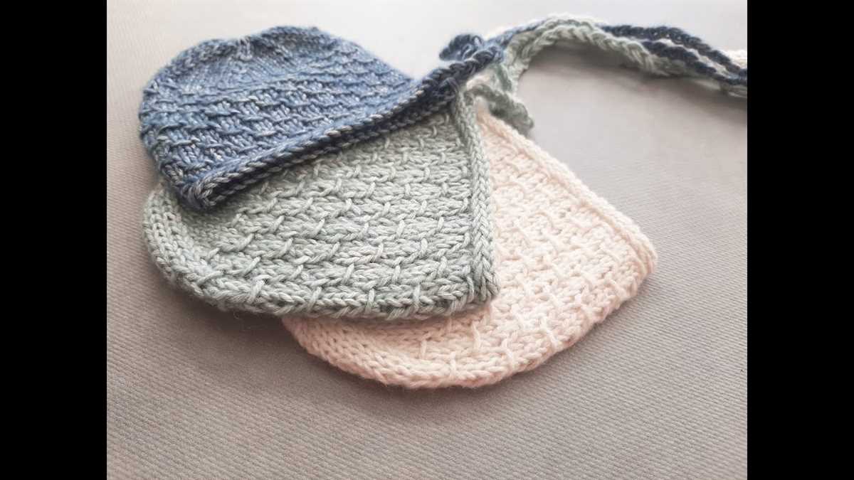 Easy bonnet knitting pattern free