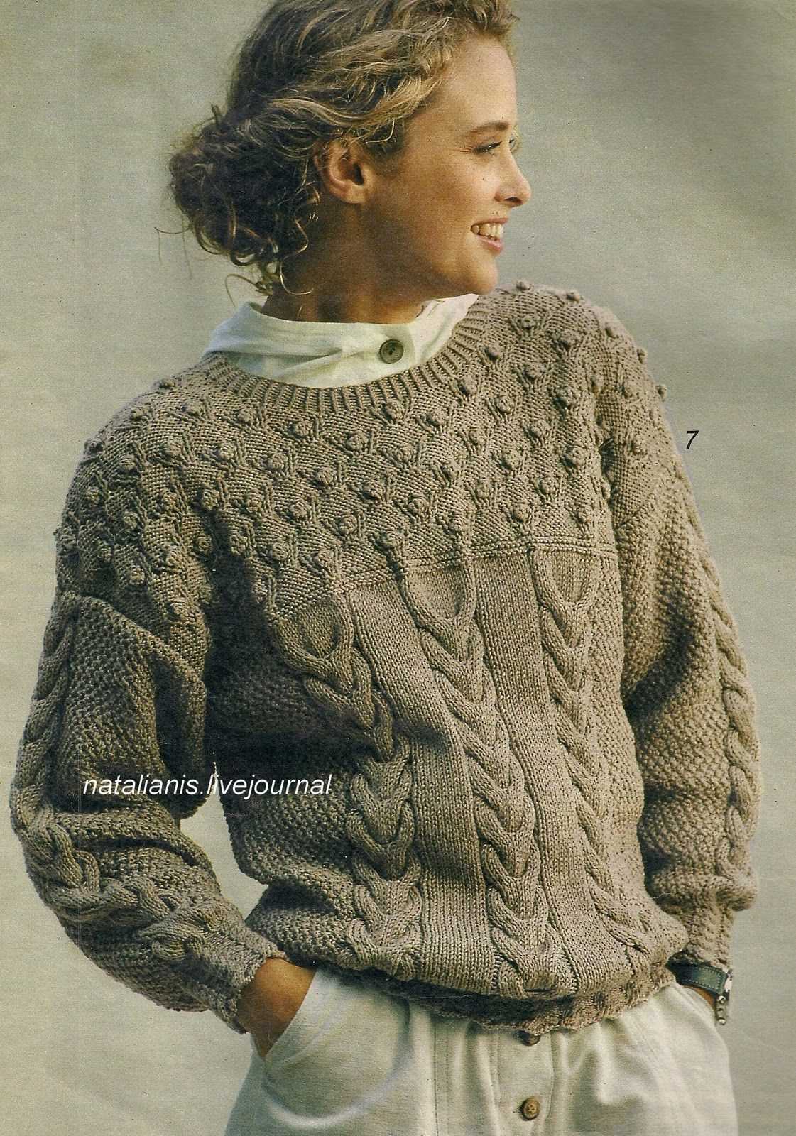 Free knitting patterns for womens sweaters