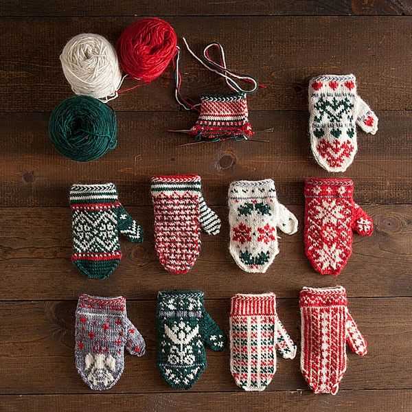 Advent knitting patterns