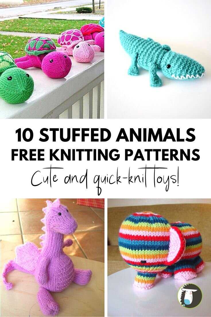 Free knitted stuffed animal patterns