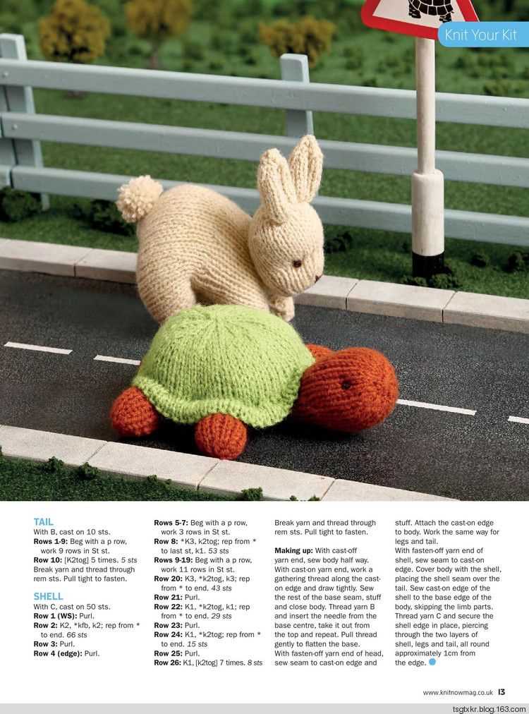 Bunny knitting pattern uk