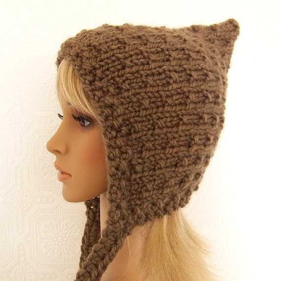 Pixie hat pattern knitting