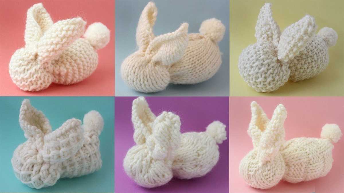Easter knitting patterns for beginners