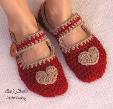 Free knitting patterns for ladies slippers