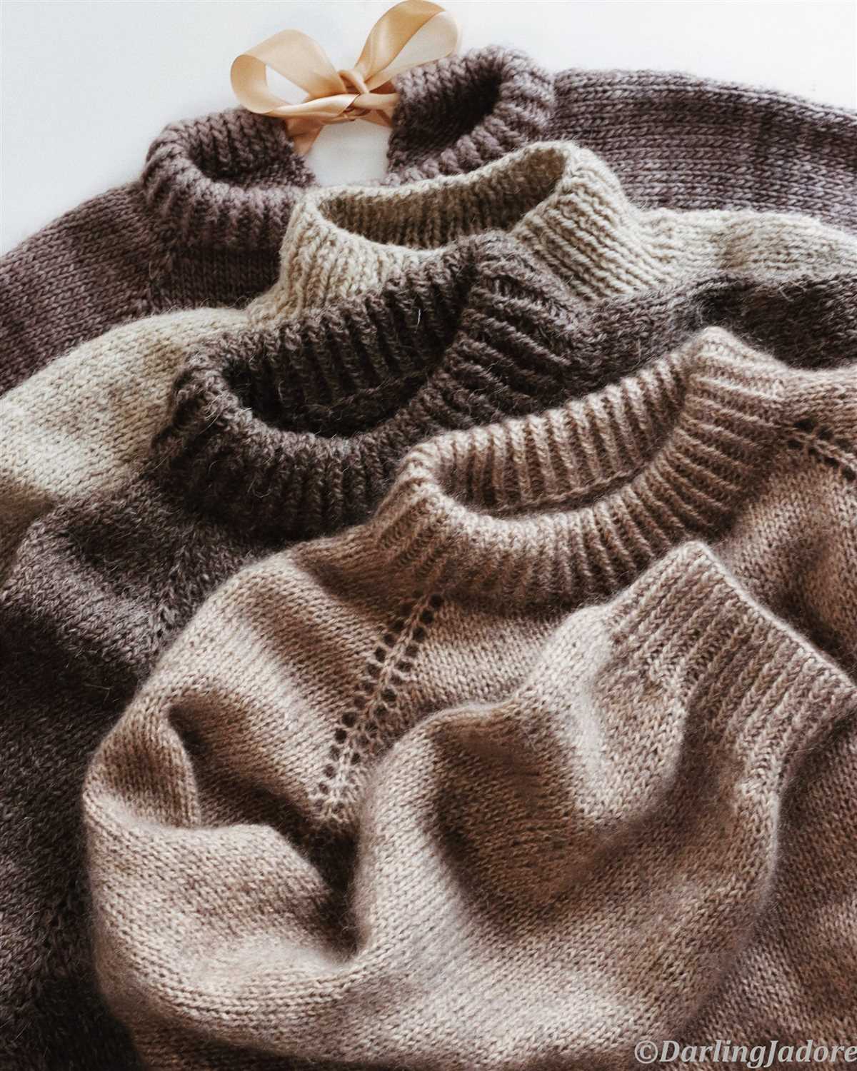 Knitting pattern designers
