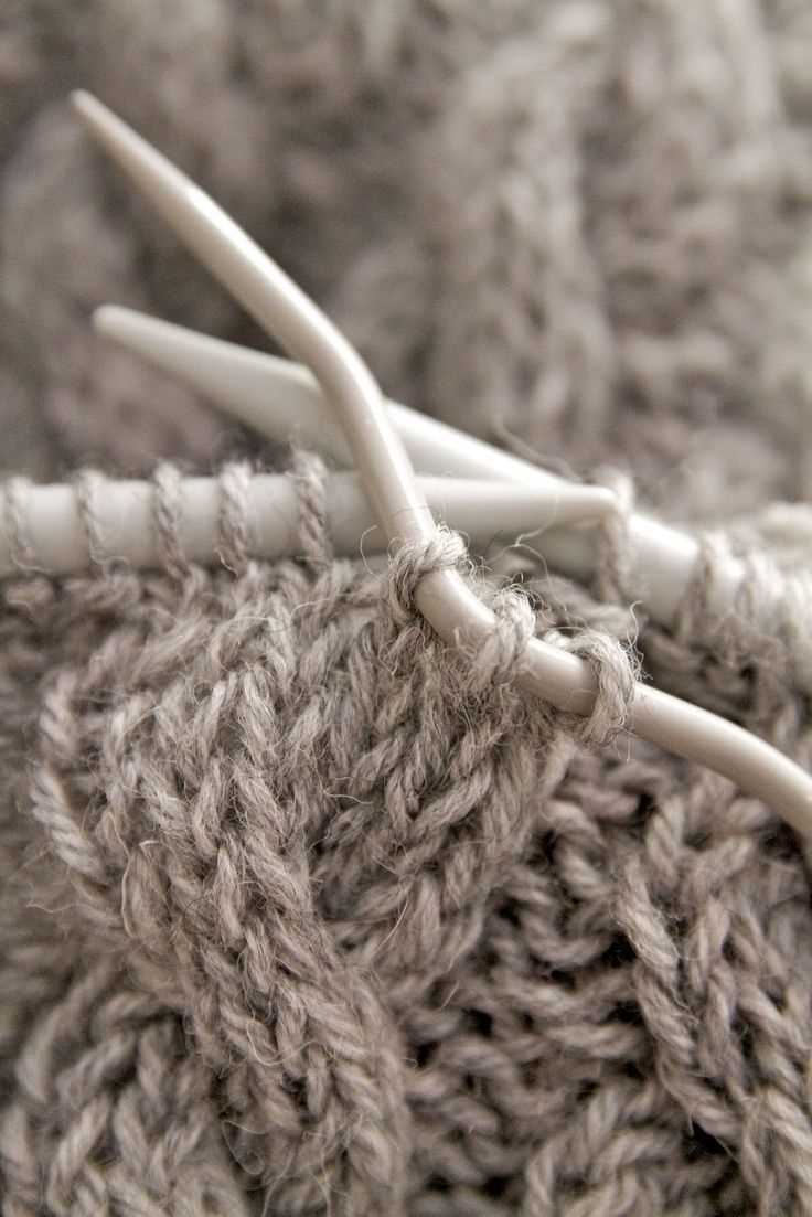 Needle knitting patterns