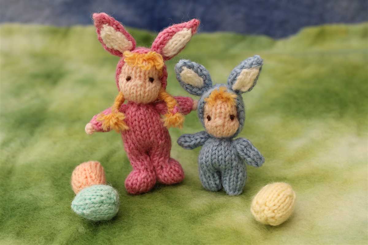 Francis the easter bunny knitting pattern