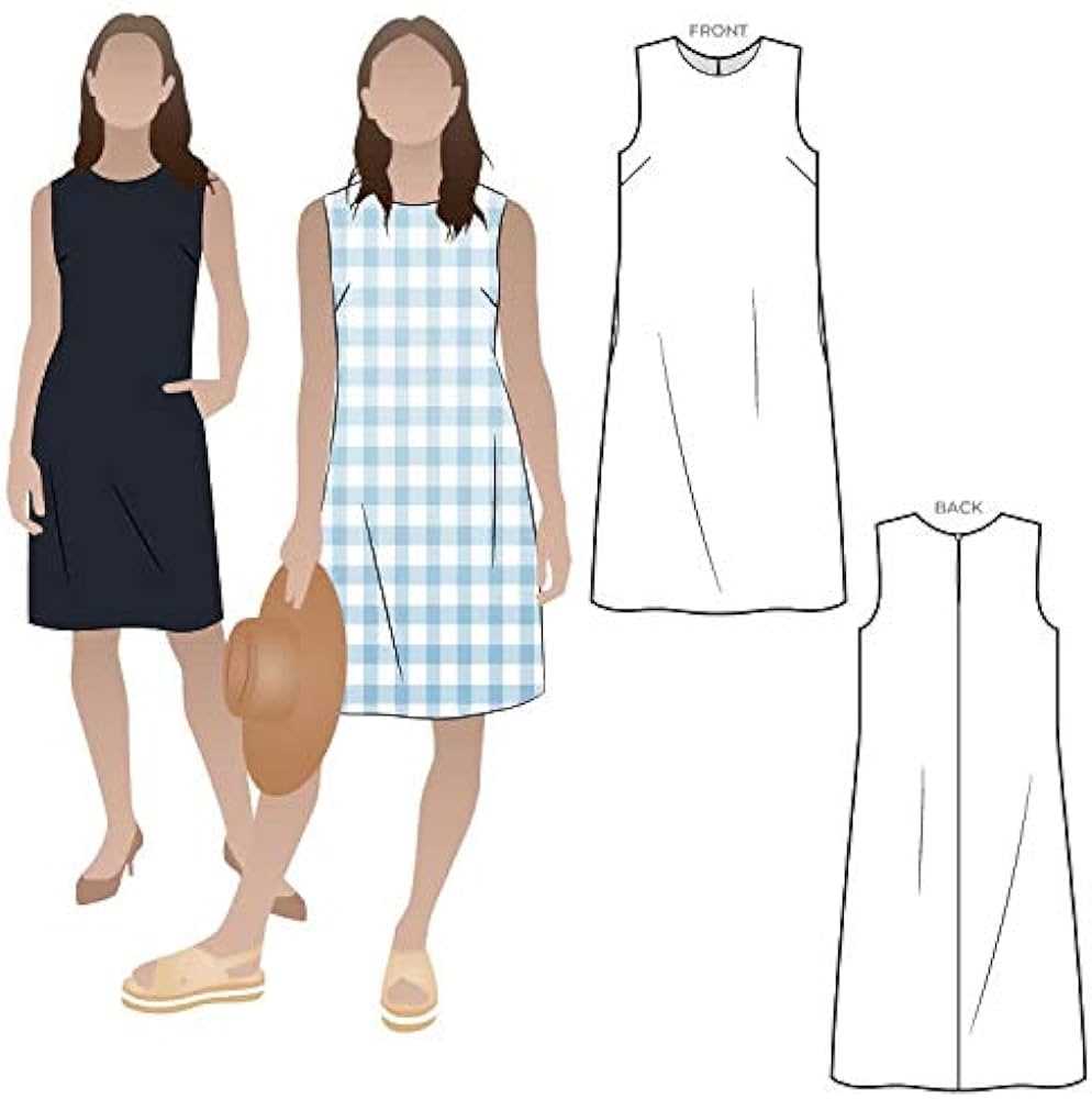 Knit shift dress pattern
