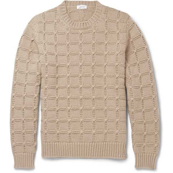 Sweater cable knit pattern