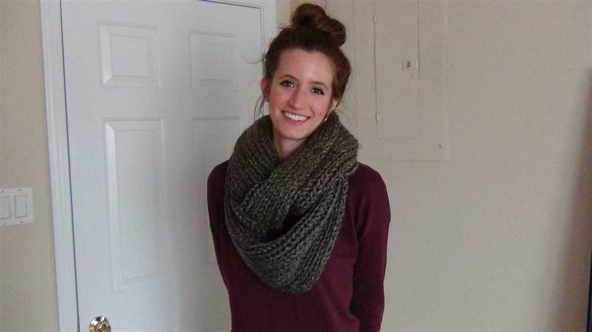 Basic scarf knitting pattern for beginners