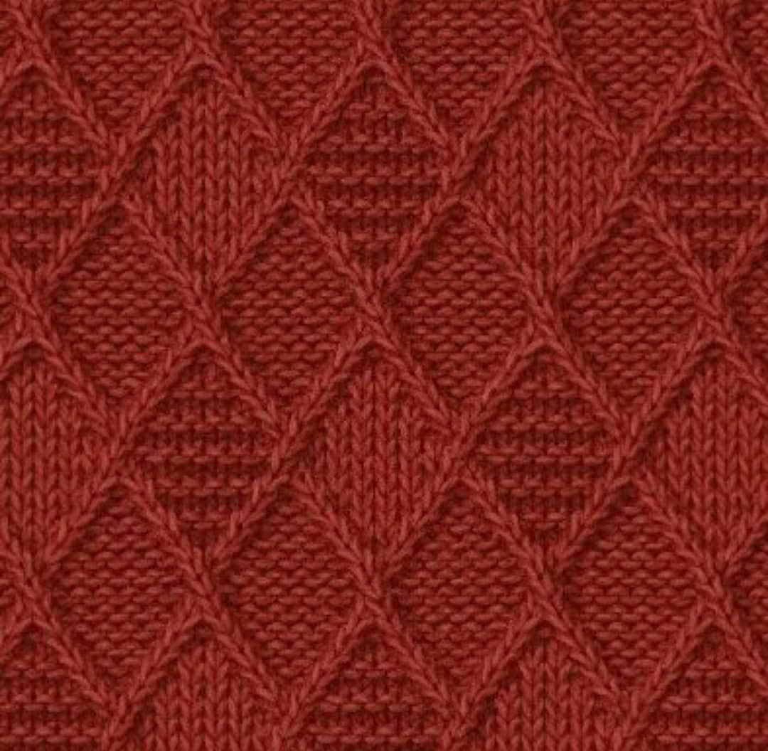 Brocade knitting pattern