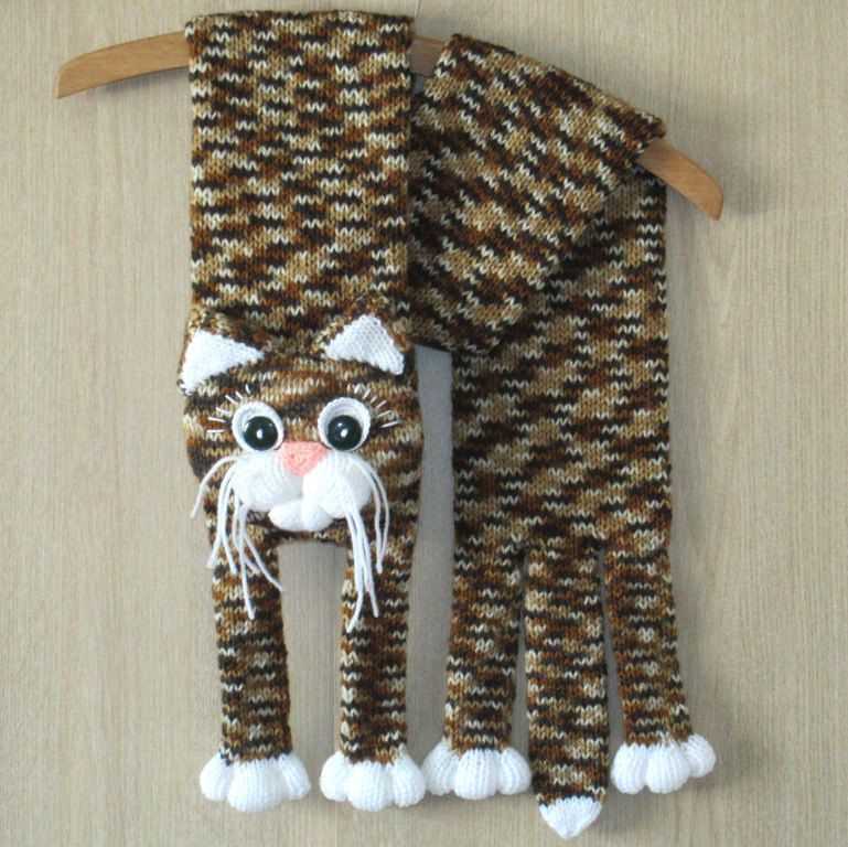 Free knitted animal scarf patterns