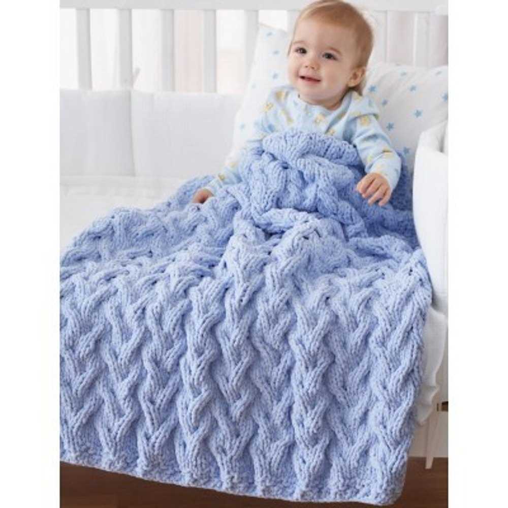 Free baby blanket knit patterns