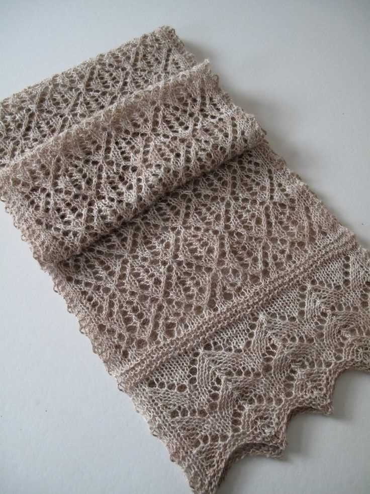 Free online scarf knitting patterns