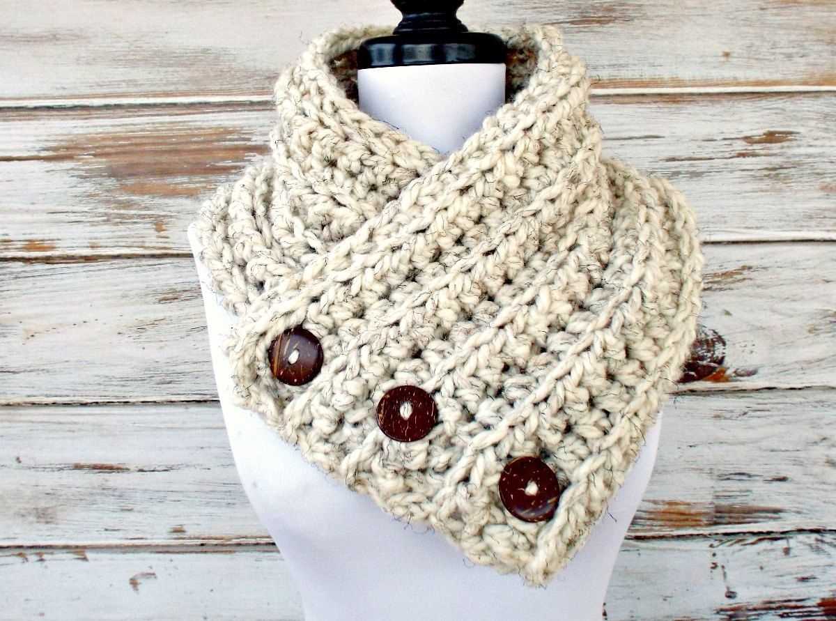 Free chunky scarf knitting pattern